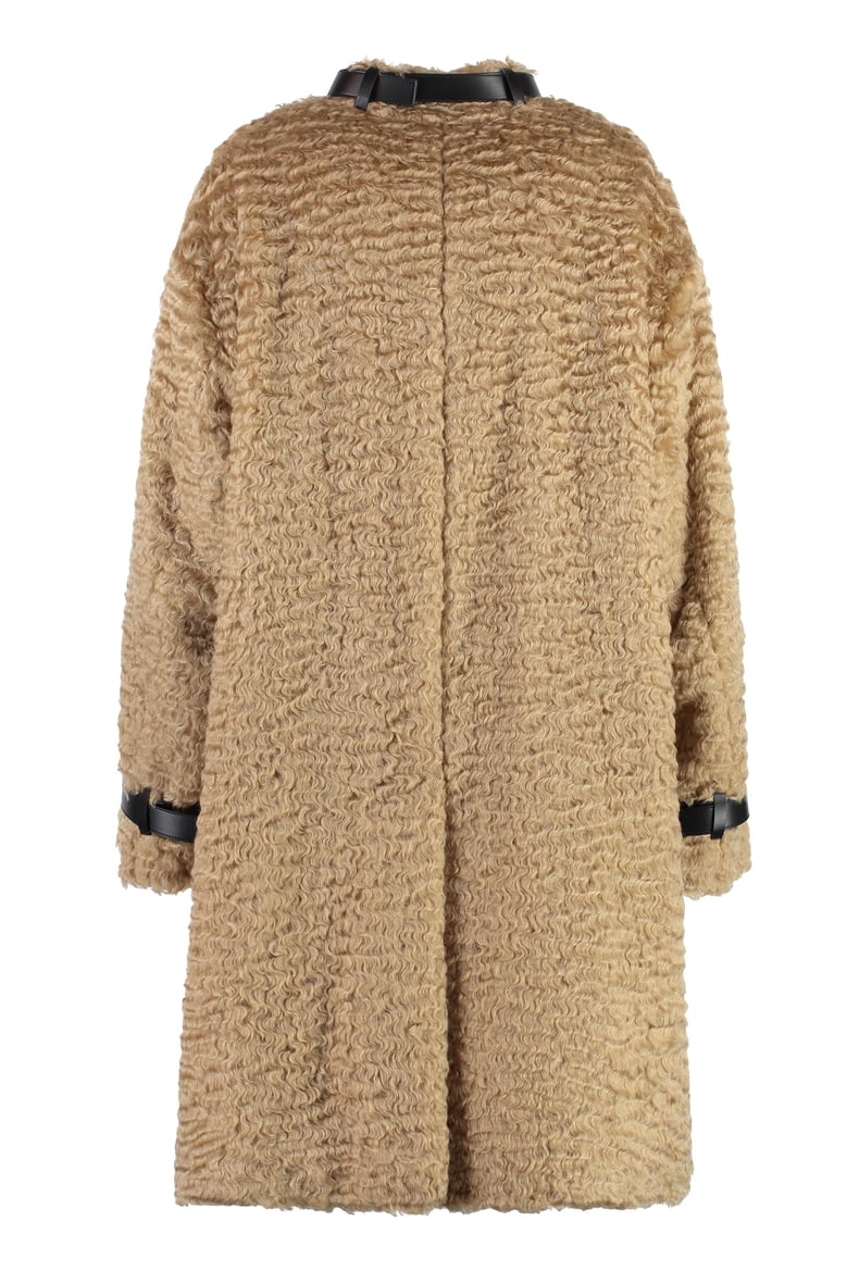vegan fur coat by Selfnex