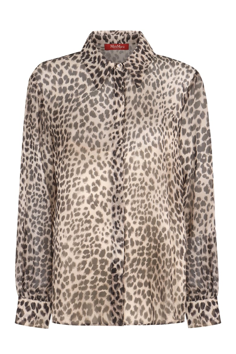 valzer printed silk shirt by Selfnex