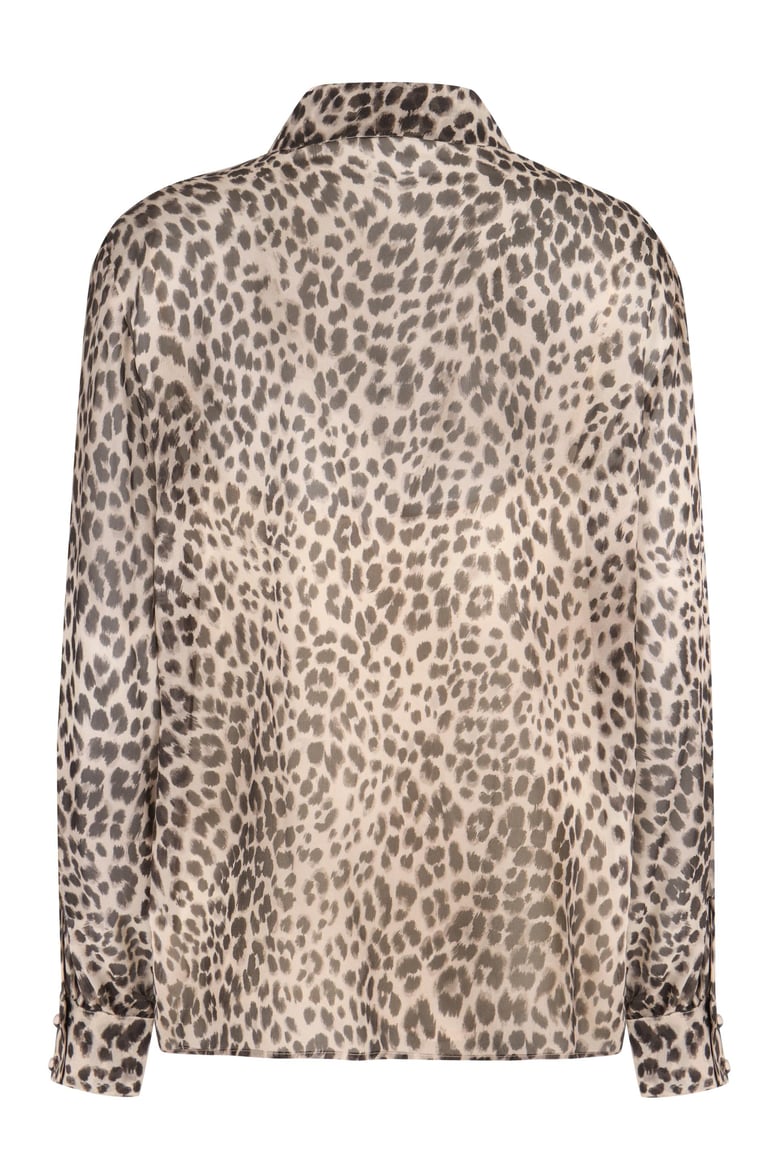 valzer printed silk shirt by Selfnex