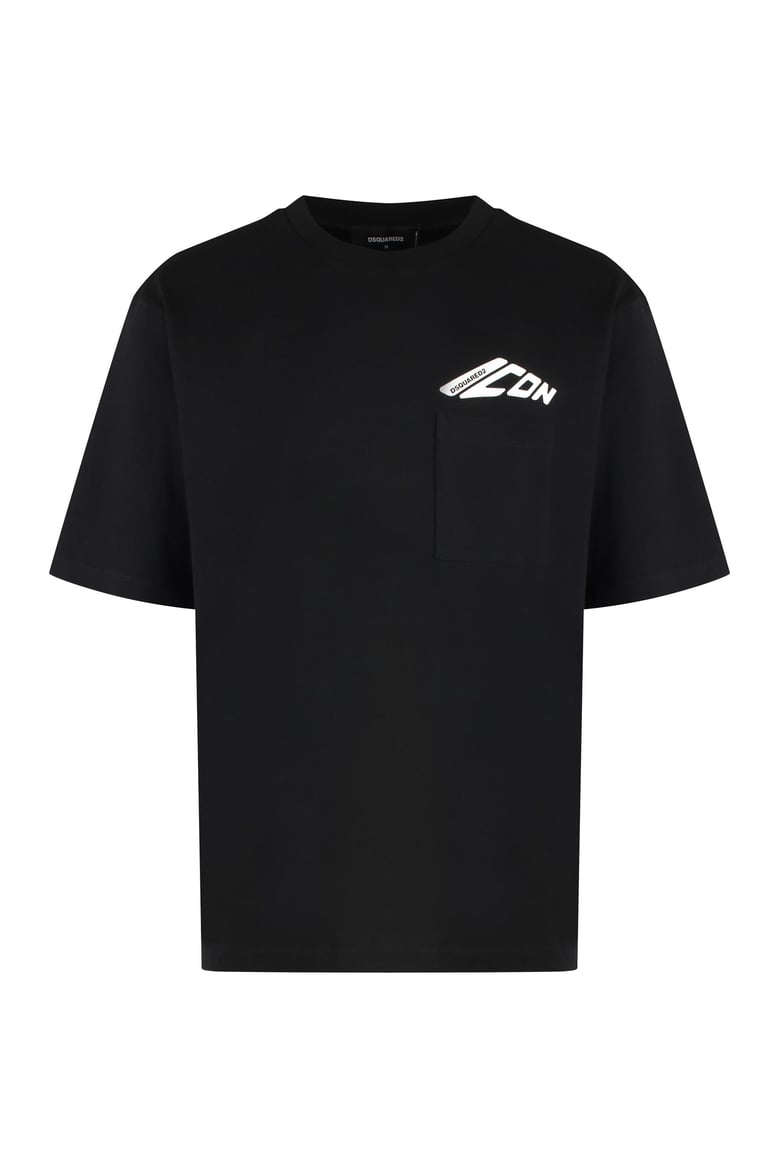 cotton crew-neck t-shirt by Selfnex