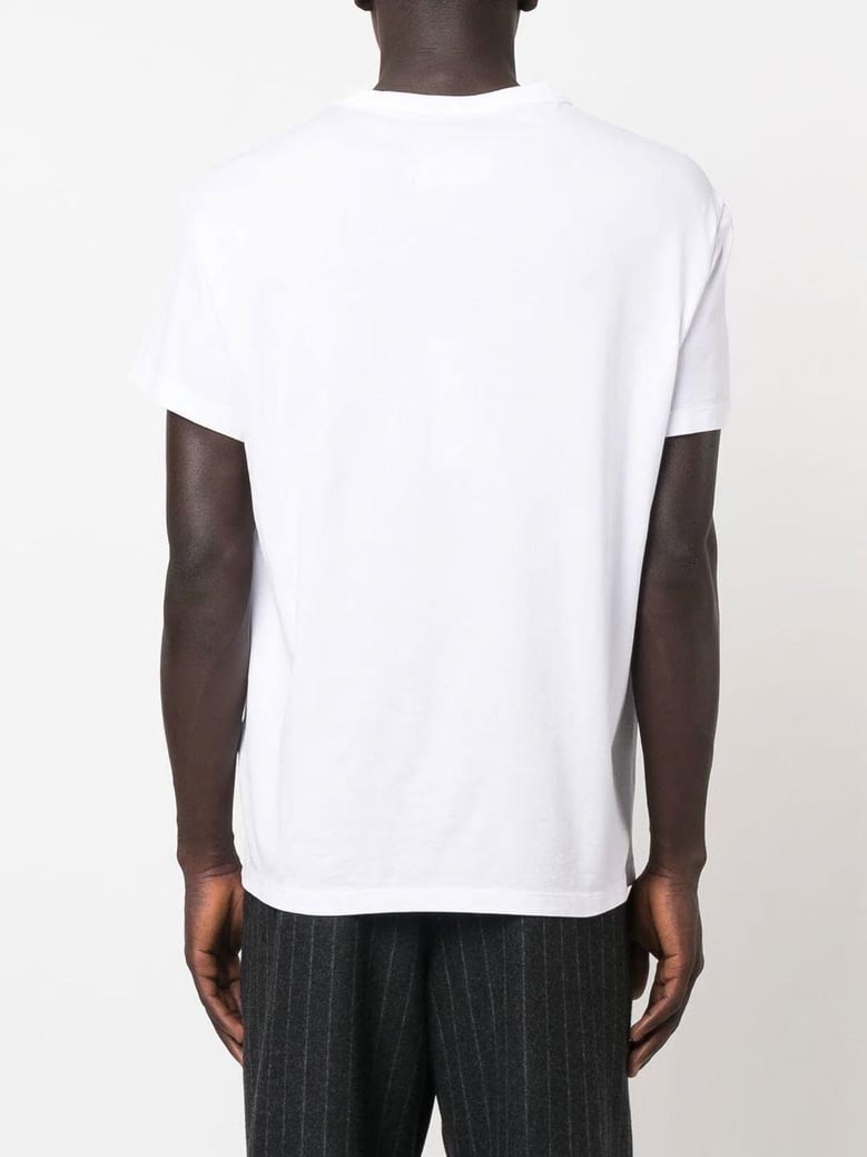 white cotton t-shirt by Selfnex