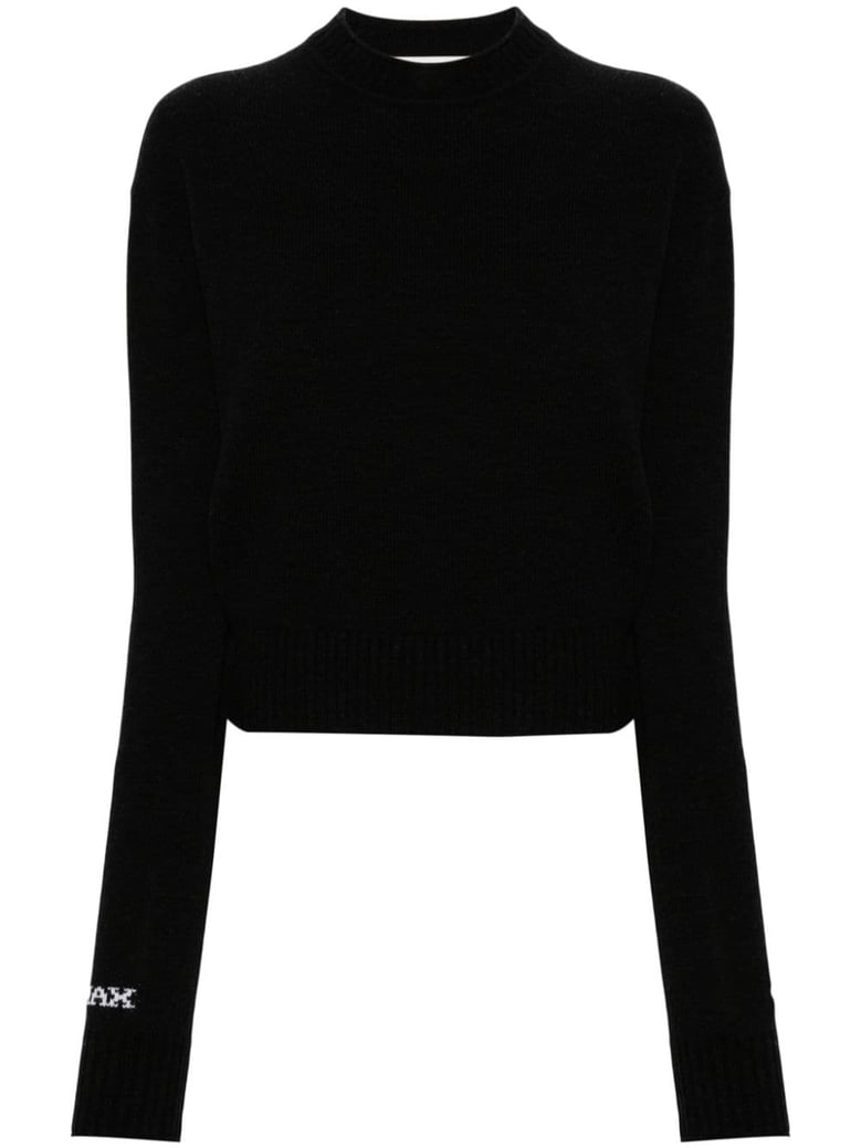 wool crewneck sweater by Selfnex