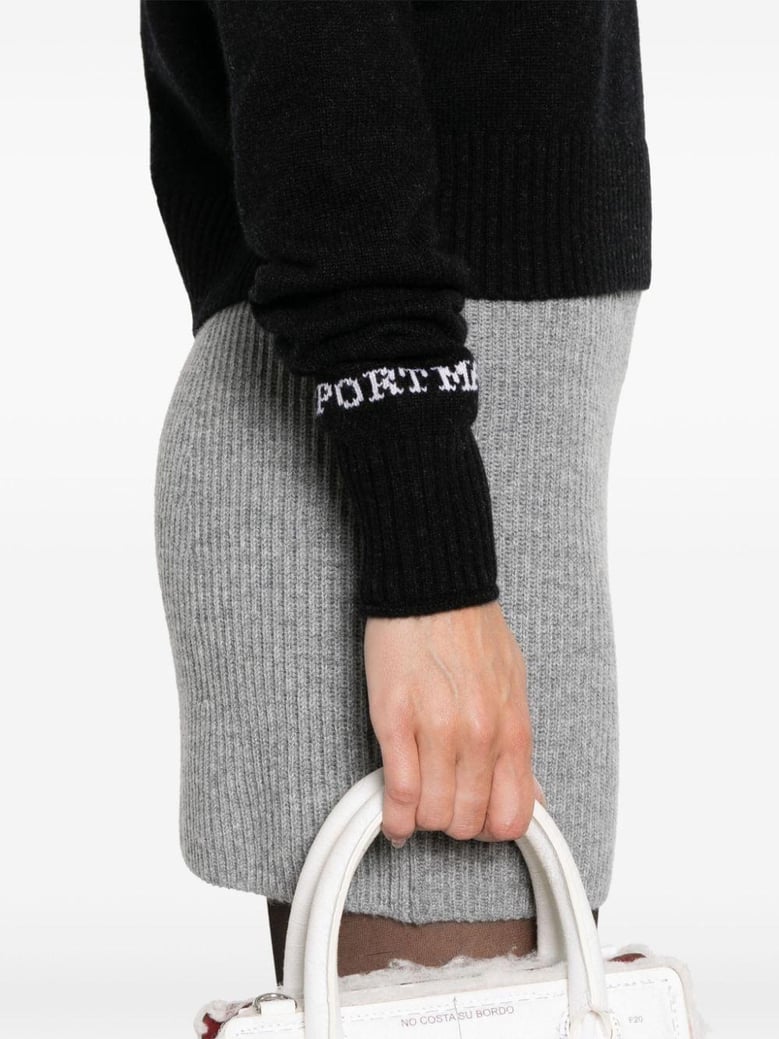 wool crewneck sweater by Selfnex