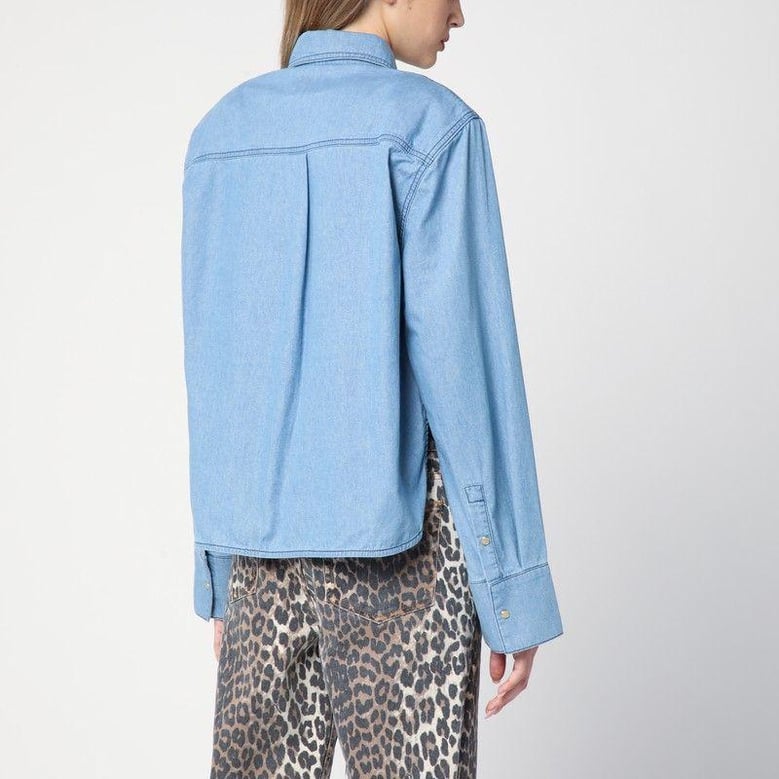 blue denim shirt by Selfnex