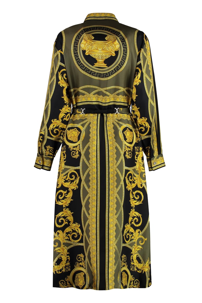 printed shirtdress by Selfnex