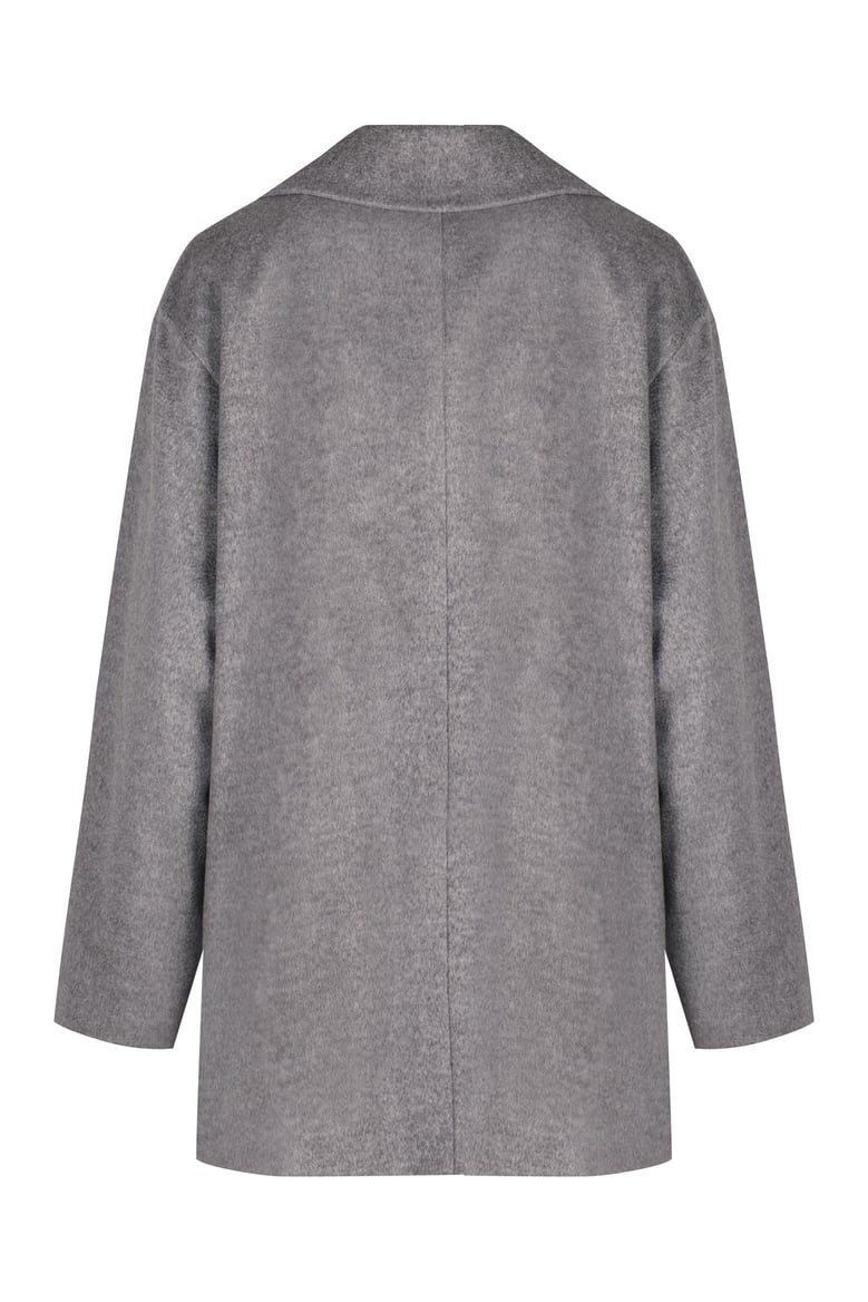 double-breasted wool coat by Selfnex