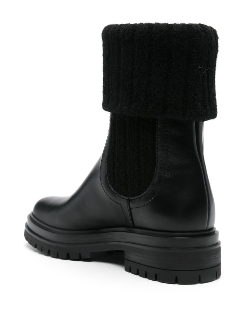 leather chelsea boots by Selfnex