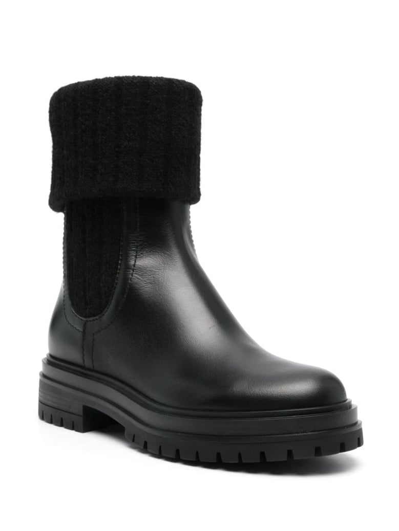 leather chelsea boots by Selfnex