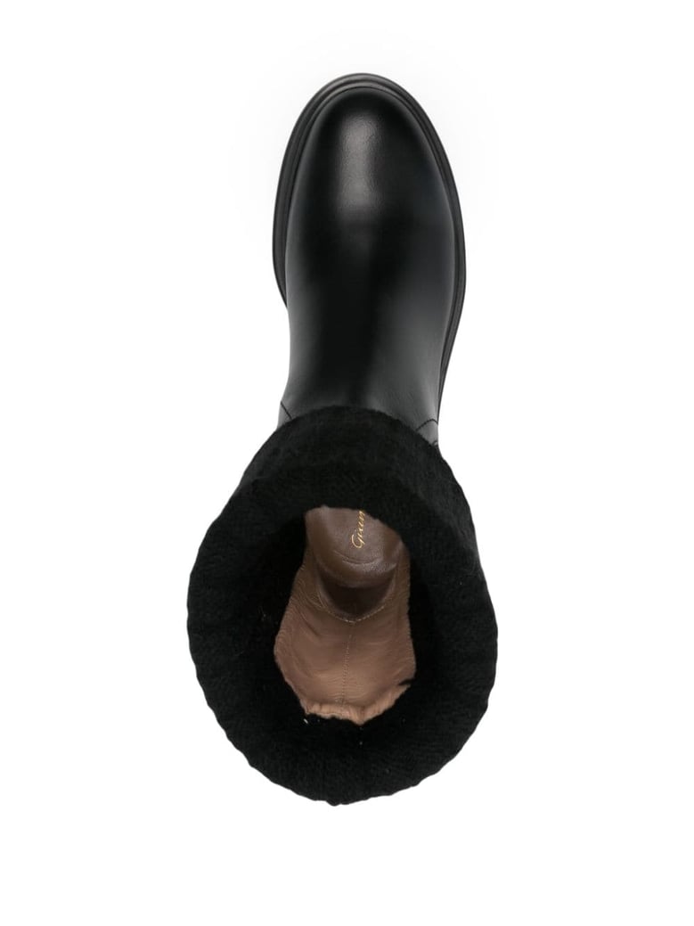 leather chelsea boots by Selfnex