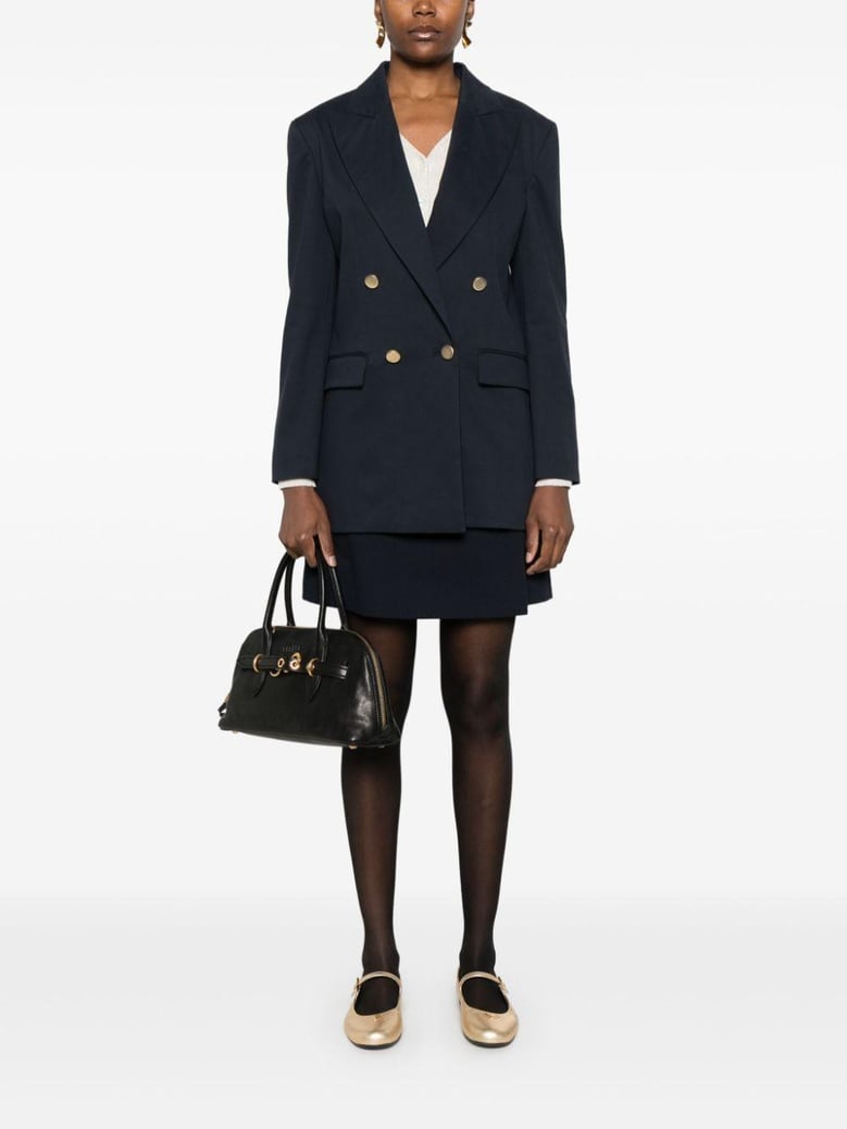 crew cotton blend blazer jacket by Selfnex