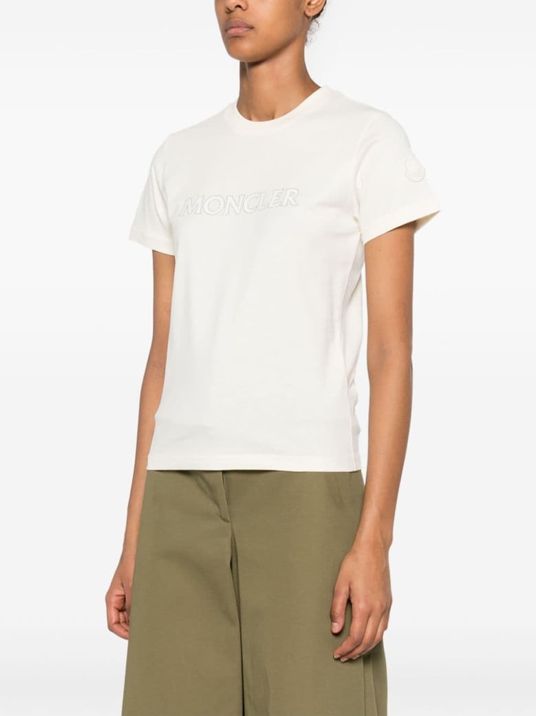 logo cotton t-shirt by Selfnex