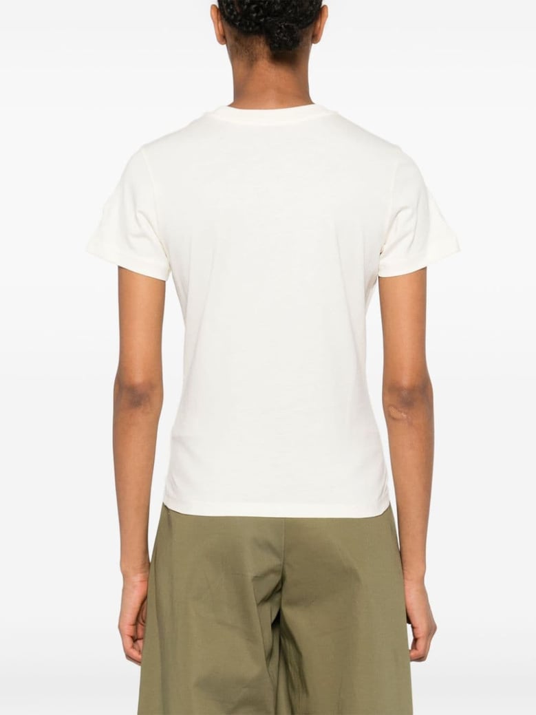 logo cotton t-shirt by Selfnex