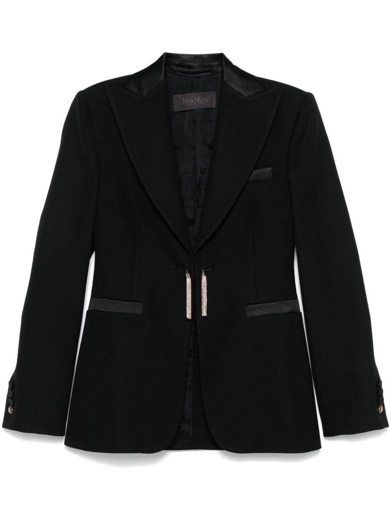 wool single-breasted jacket by Selfnex