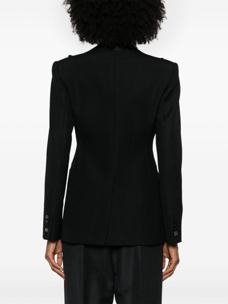 wool single-breasted jacket by Selfnex