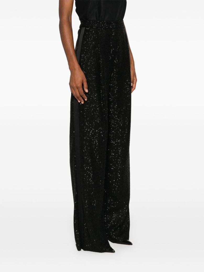 wool blend trousers by Selfnex