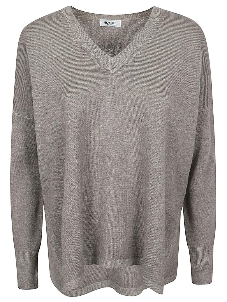 wool v-necked sweater by Selfnex
