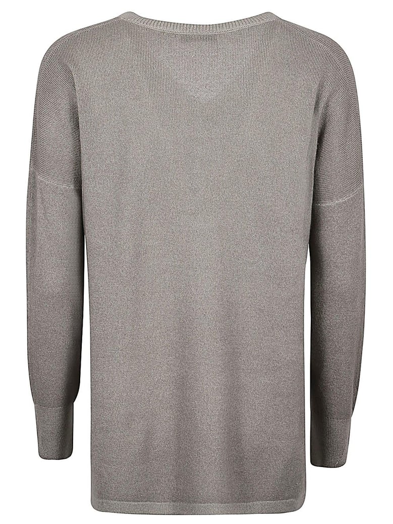 wool v-necked sweater by Selfnex