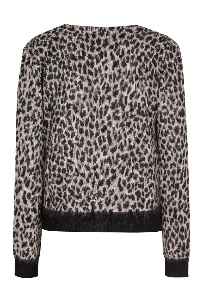 acume jacquard knit cardigan by Selfnex