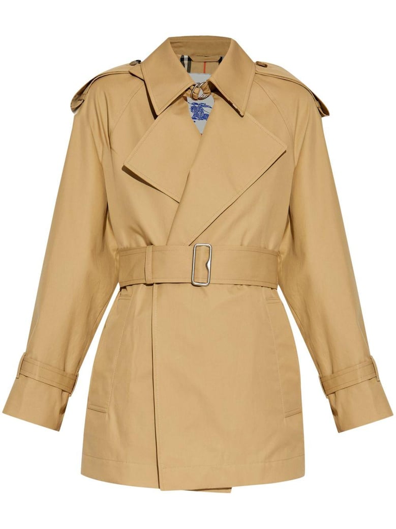 cotton trench coat by Selfnex