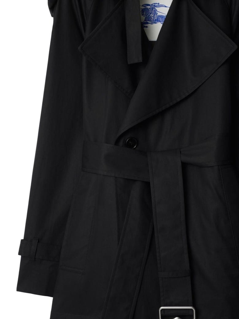 cotton trench coat by Selfnex