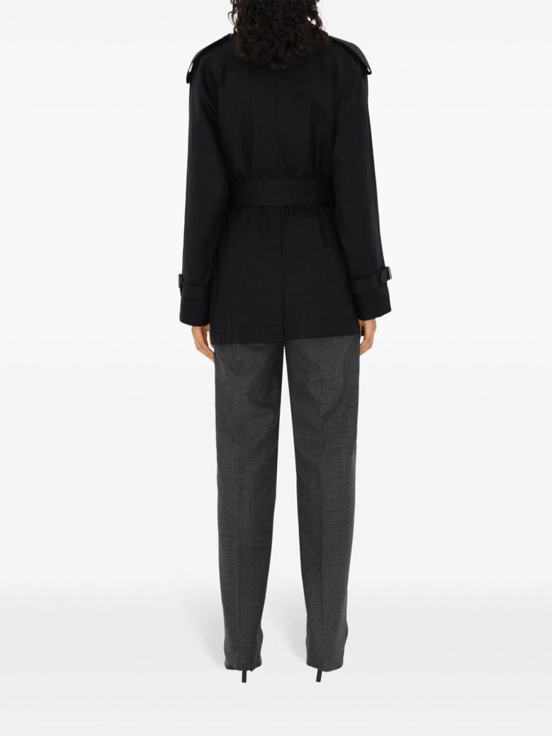 cotton trench coat by Selfnex
