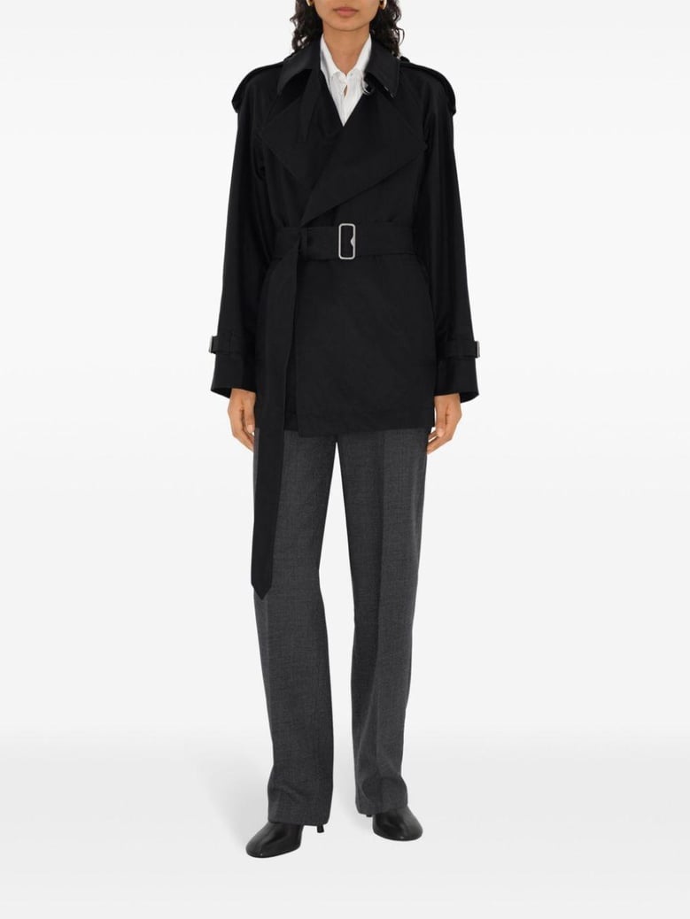cotton trench coat by Selfnex