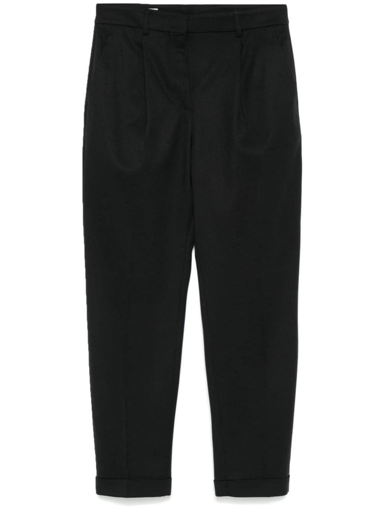 cropped trousers by Selfnex