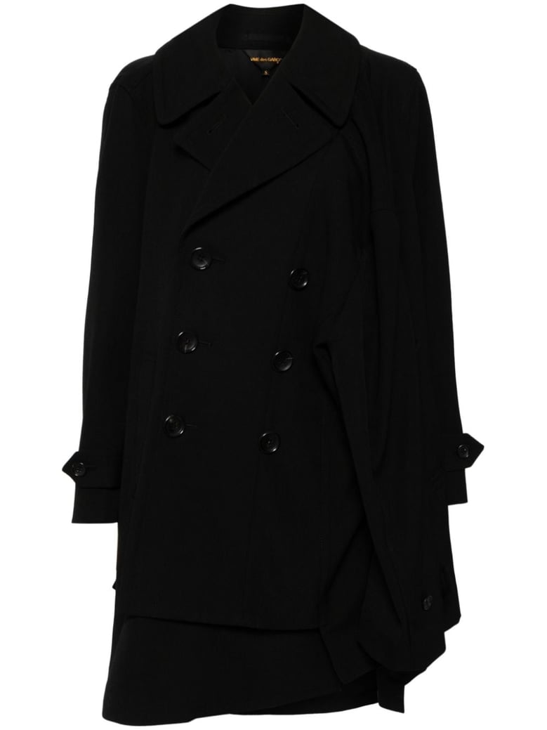 asymmetric sleeve suit by Selfnex