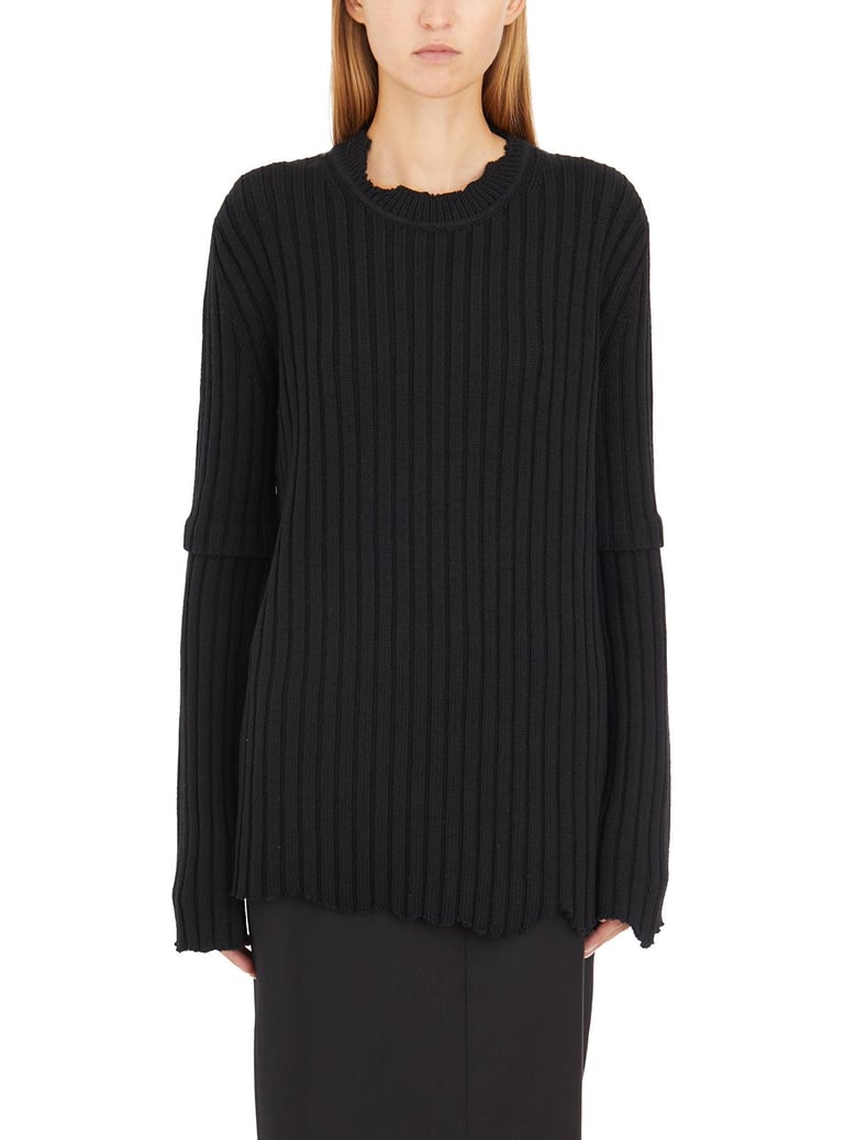 maglia a coste in lana by Selfnex