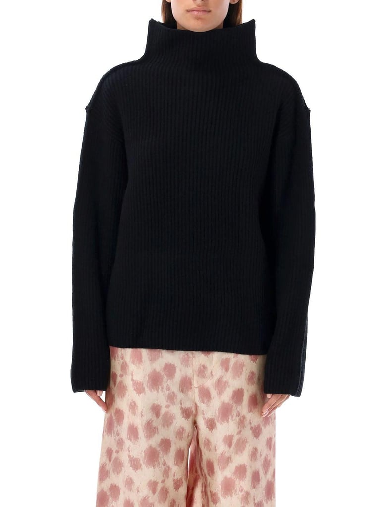 maglione in mohair collo alto by Selfnex