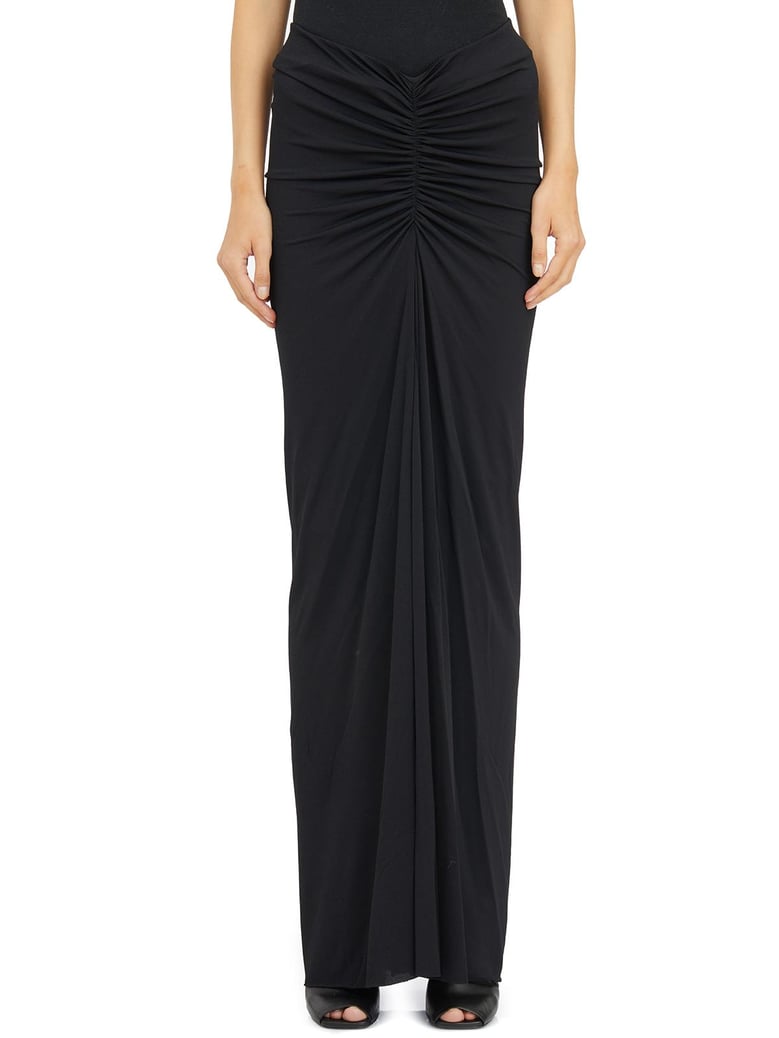 gonna poppy skirt black by Selfnex