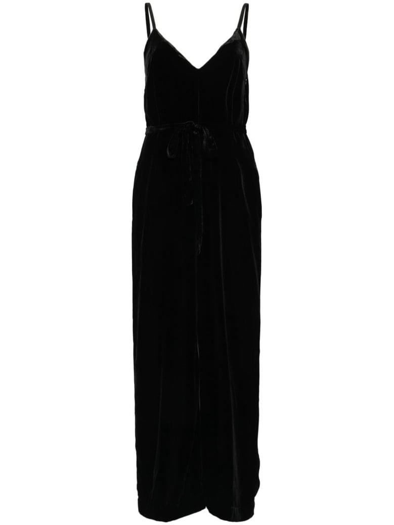 velvet jumpsuit by Selfnex