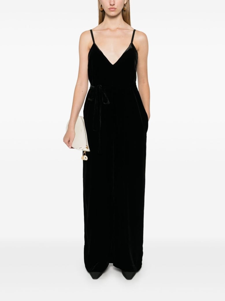 velvet jumpsuit by Selfnex