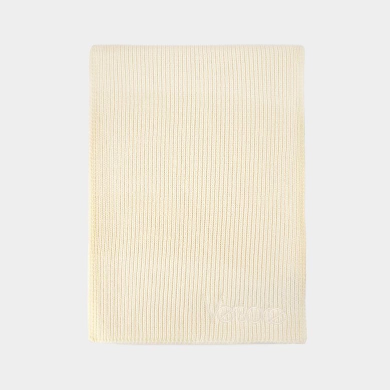 embroidery versace 1978 re ed logo scarf by Selfnex