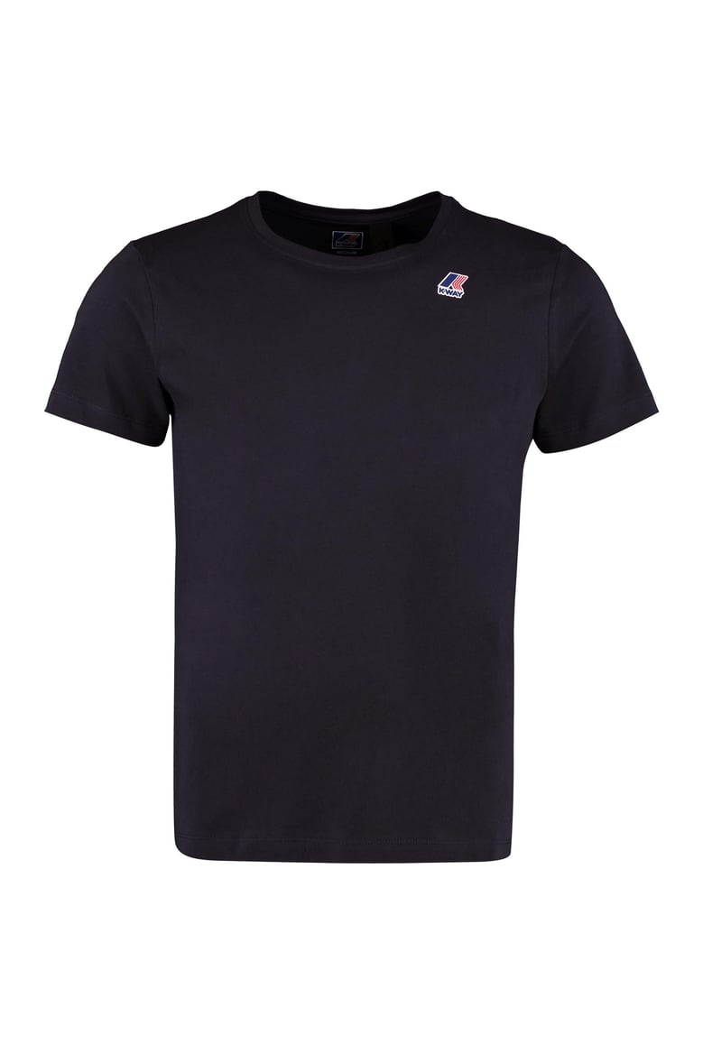 logo print cotton t-shirt by Selfnex
