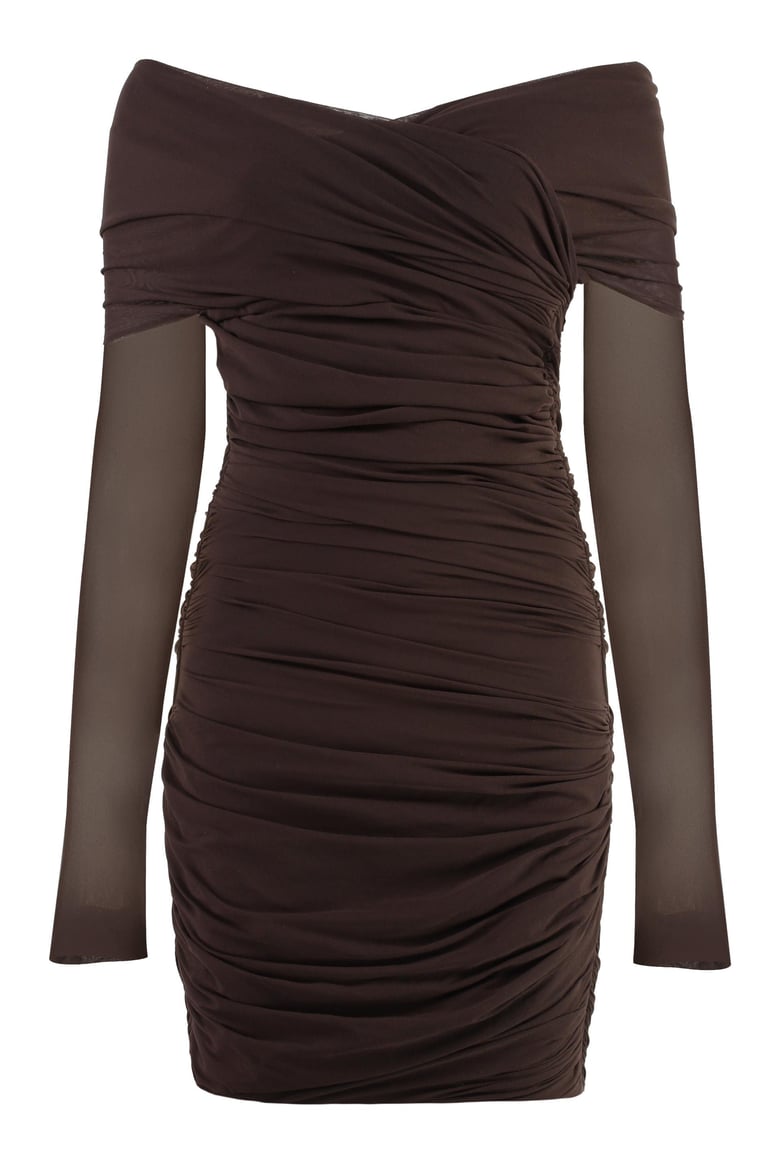 draped dress by Selfnex
