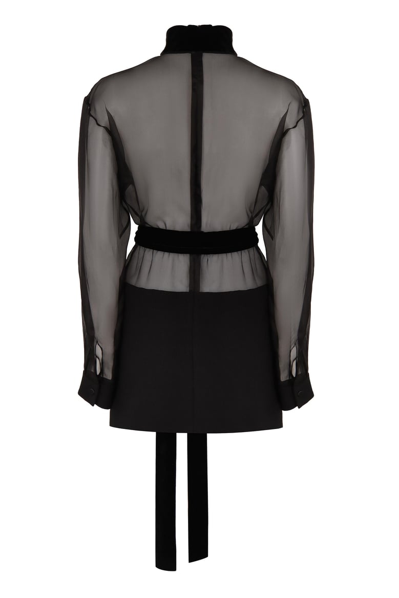 organza gown by Selfnex