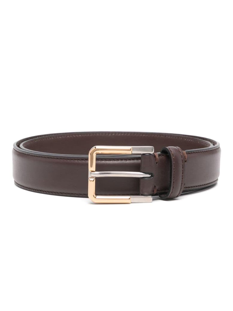 belt double galvanic leather by Selfnex