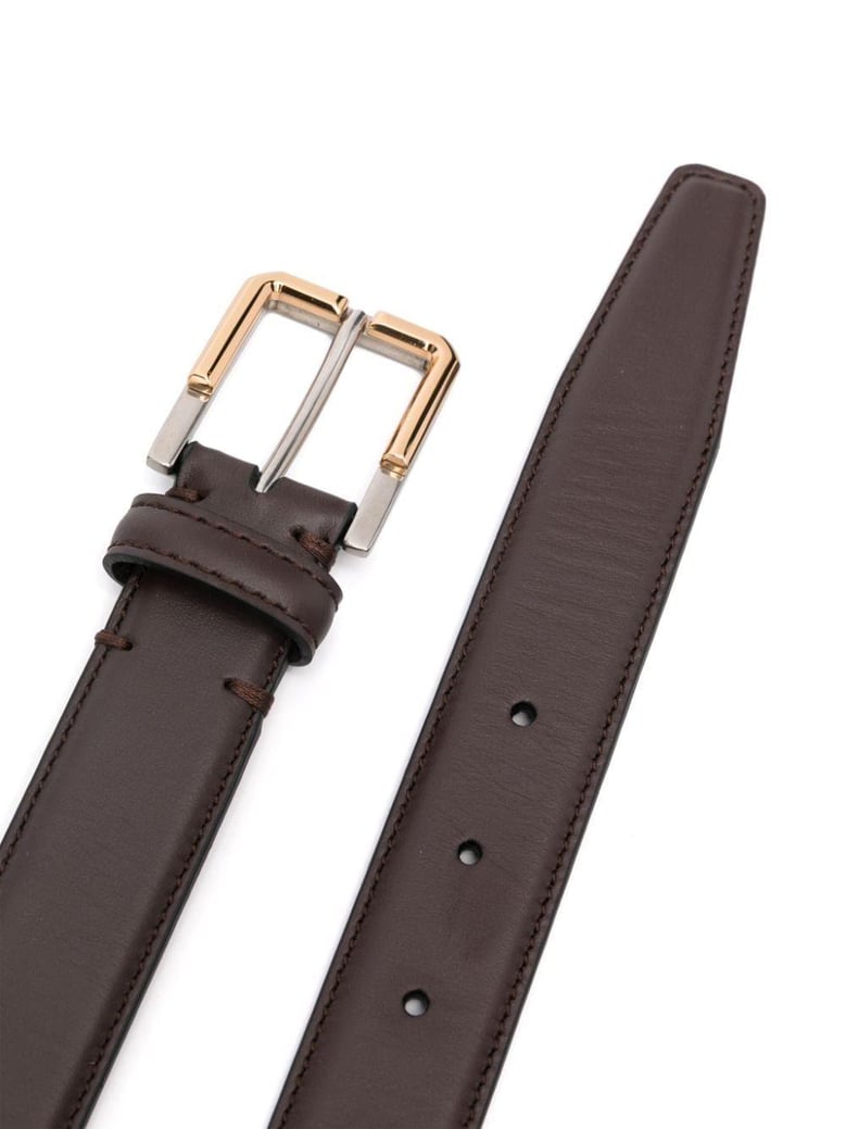 belt double galvanic leather by Selfnex