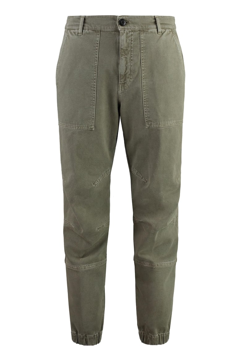 cotton cargo-trousers by Selfnex