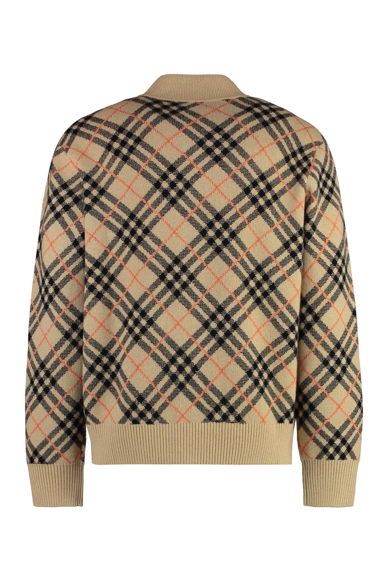 zipped cardigan by Selfnex