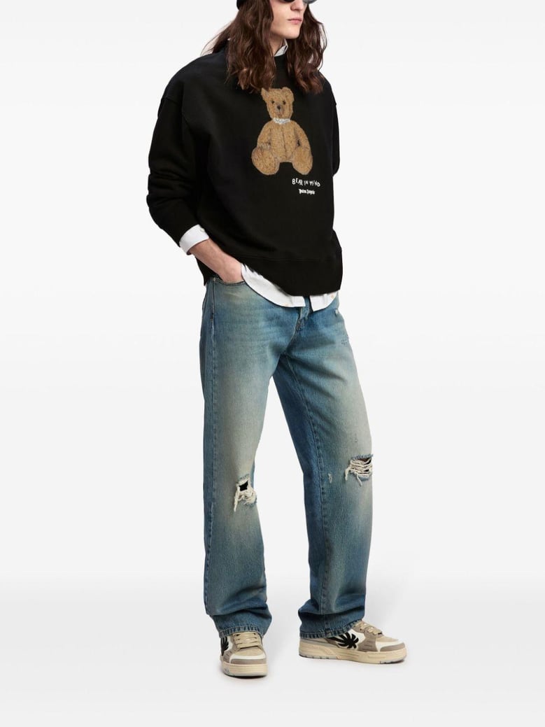 cotton crew-neck sweatshirt by Selfnex