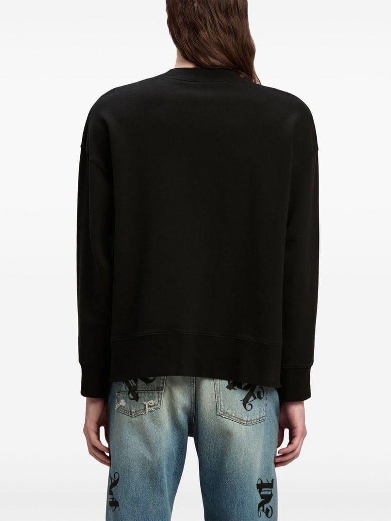 cotton crew-neck sweatshirt by Selfnex