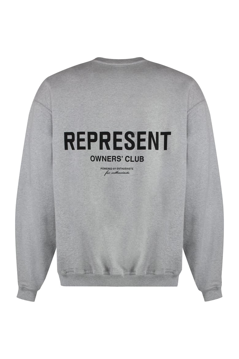 cotton crew-neck sweatshirt by Selfnex