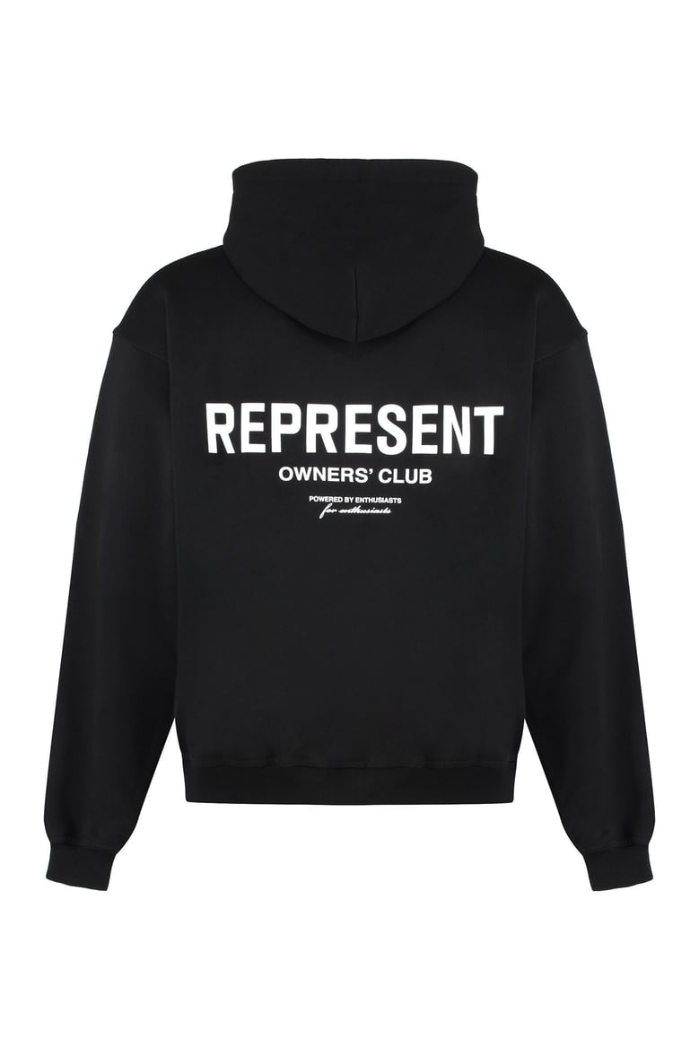 full zip cotton hoodie by Selfnex
