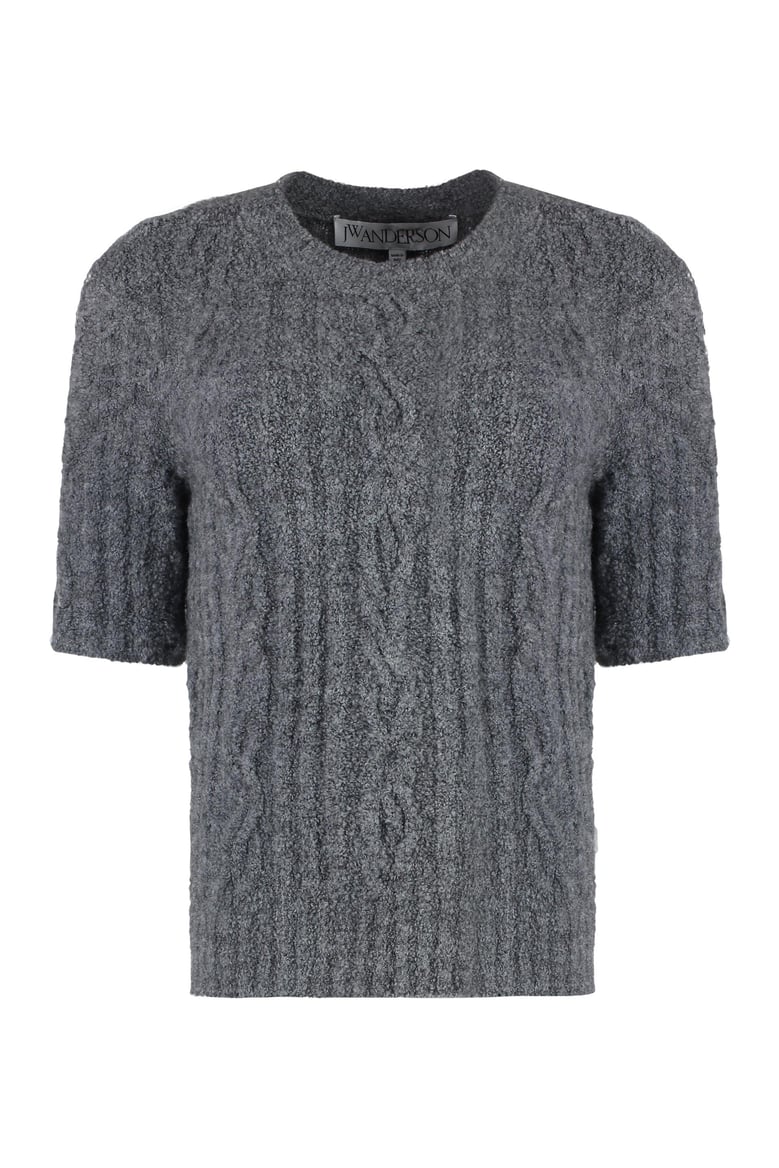 short sleeve sweater by Selfnex