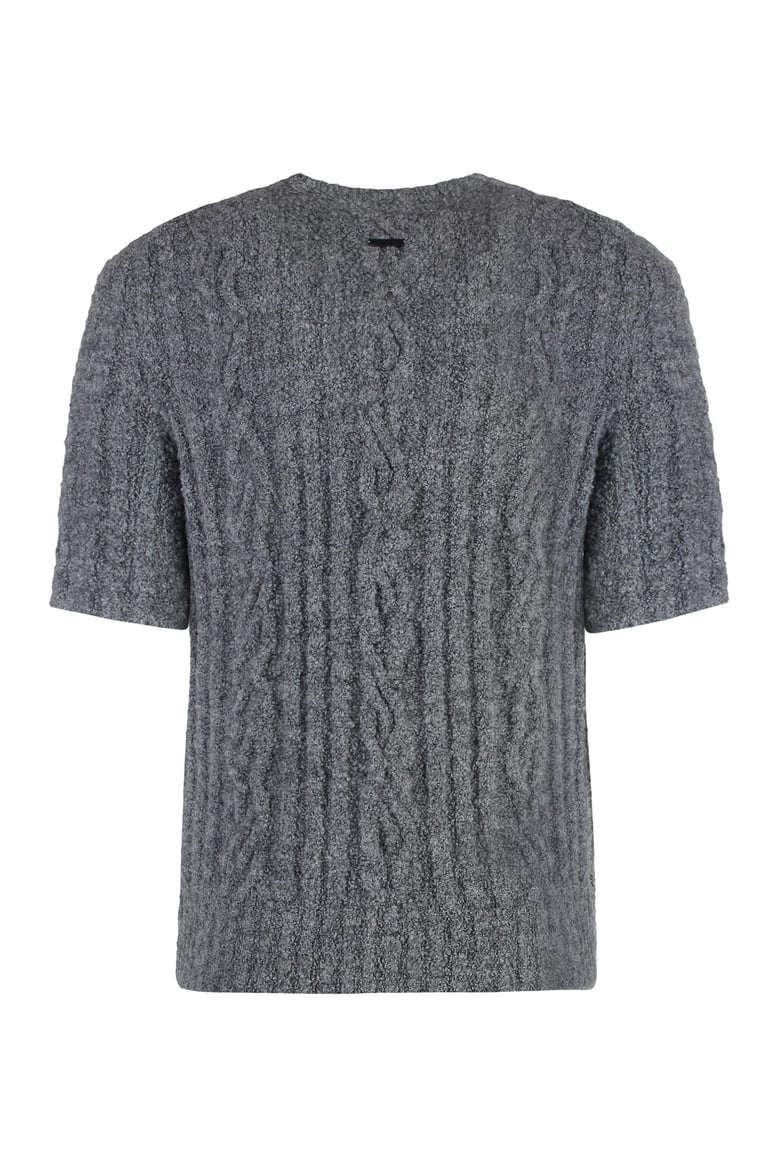 short sleeve sweater by Selfnex