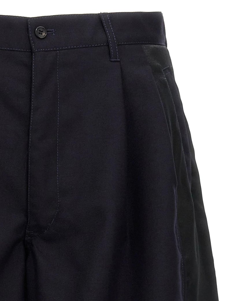 black wool pants by Selfnex