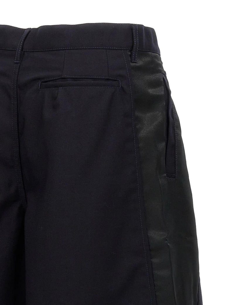 black wool pants by Selfnex