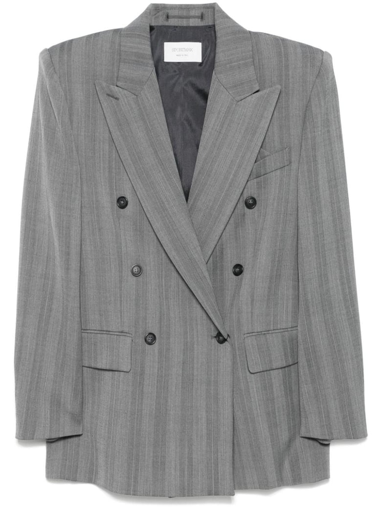 wool double-breasted jacket by Selfnex